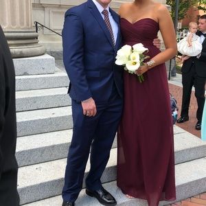 Navy Blue Gianni Uomo Gold Label Suit 44R/38